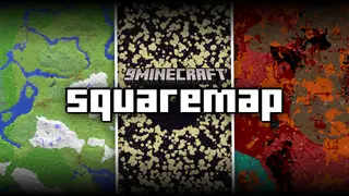 Squaremap Mod (26.2, 1.20.1) – World Map Viewer