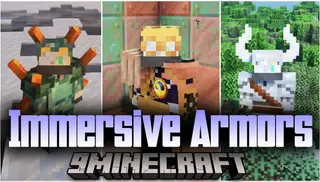 Immersive Armors Mod (26.2, 1.20.1) – Vanilla Faithful Armor Sets
