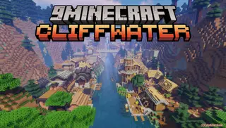 Cliffwater Map (26.2, 1.20.1) – Medieval Riverside Town