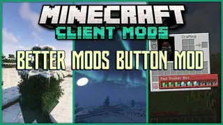 Better Mods Button Mod (26.1.2, 1.20.1) – Easy Access In-Game Mod Configuration
