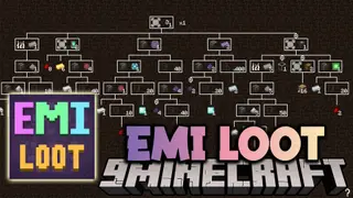 EMI Loot Mod (1.21.11, 1.20.1) – Loot Drops for EMI Recipe and Item Viewer