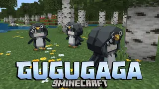 Gugugaga Addon (26.x, 1.21) – Add Funny Penguin Mobs With Anime Faces