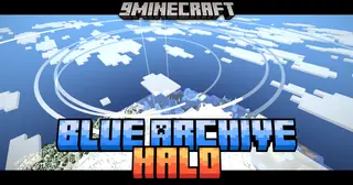 Blue Archive Halo Mod (26.2, 1.20.1) – Float Glowing Rings Above Beacons
