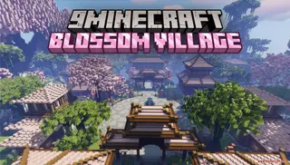 Blossom Village Map (26.2, 1.20.1) – Serene Japanese-Style Spawn