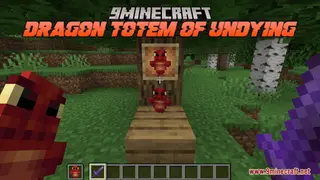 Dragon Totem of Undying Resource Pack (1.21.11, 1.21.1) – A Fierce Dragon Character