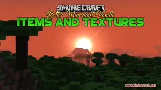 Better Minecraft Vanilla Items and Textures Resource Pack (1.21.11, 1.21.1) – Making Your Work More Satisfying