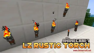 Lz Rustic Torch Resource Pack (1.21.11, 1.21.1) – Old-School Rustic Charm