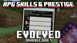 RPG Skills and Prestige Evolved Addon (26.x, 1.21) – Deep Leveling System With Nine Skills