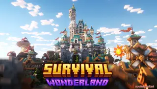 Survival Wonderland Map (26.2, 1.20.1) – Magical Castle Adventure