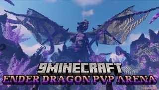 Ender Dragon PvP Arena Map (26.2, 1.20.1) – The End Battleground
