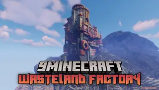 Wasteland Factory Map (26.2, 1.20.1) – Steampunk Industrial Build