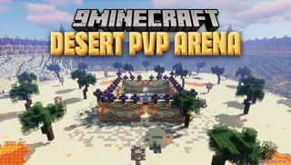 Desert PvP Arena Map (26.2, 1.20.1) – Gladiator Battlefield