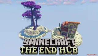 The End Hub Map (26.2, 1.20.1) – Floating Islands