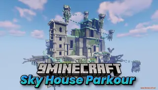 Sky House Parkour Map (26.2, 1.20.1) – Floating Ruins Challenge