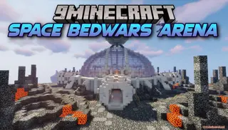 Space Bedwars Arena Map (26.2, 1.20.1) – Battles Among The Stars