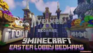 Easter Lobby Bedwars Map (26.2, 1.20.1) – Unique Holiday Design