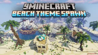Beach Theme Spawn Map (26.2, 1.20.1) – Summer Vibes