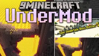 UnderMod Mod (1.20.1) – Survive Ancient Sewers and Sail Deep Underground Rivers