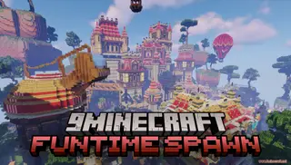 FunTime Spawn Map (26.2, 1.20.1) – Festive City
