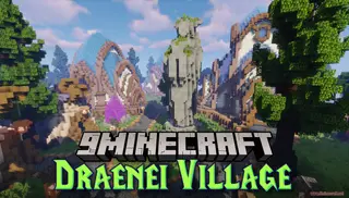 Draenei Village Map (26.2, 1.20.1) – World of Warcraft