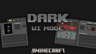 Dark UI Mode Texture Pack (26.x, 1.21) – Friendly Dark Theme For All Game Menus