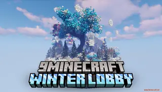 Winter Lobby Map (26.2, 1.20.1) – A Cozy Snowy Spawn