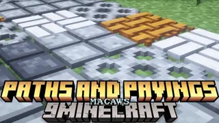 Macaw's Paths and Pavings Mod (26.2, 1.20.1) – Pathways and Sidewalks