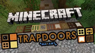 Macaws Trapdoors Mod (26.2, 1.20.1) – More Types of Trapdoors