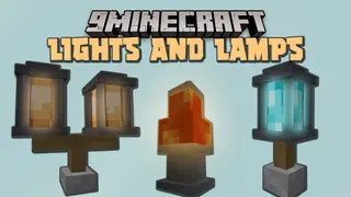 Macaw's Lights and Lamps Mod (26.2, 1.20.1) – New Light Sources