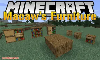 Macaw's Furniture Mod (26.2, 1.20.1) – Decorate Your World