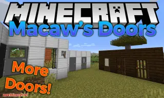 Macaw's Doors Mod (26.2, 1.20.1) – Doors with Every Wood Color