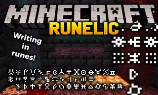 Runelic Mod (26.2, 1.20.1) – Runic Font, Writing in Runes