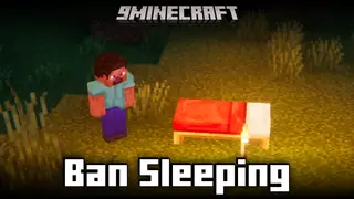 Ban Sleeping Mod (26.1.2, 1.20.1) – No More Sleeping