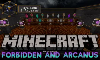 Forbidden and Arcanus Mod (26.1.2, 1.20.1) – Magic Themed Stuffs
