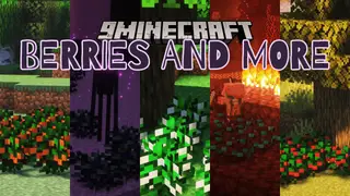 Berries and More Mod (26.1.2, 1.20.1) – New Berry Bushes to Specific Biomes