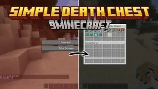 Simple Death Chest Mod (26.1.2, 1.20.1) – Never Lose Items Again