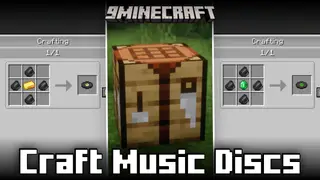 Craft Music Discs Mod (26.2, 1.21.1) – Adds Recipes For Music Discs