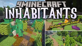 Inhabitants Mod (1.20.1) – Encounter Bizarre New Creatures Hidden