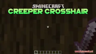 Creeper Crosshair Resource Pack (1.21.11, 1.20.1) – An Iconic Creeper Face