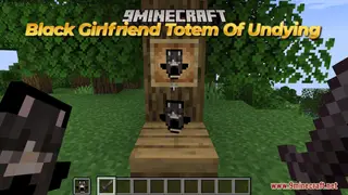 Black Girlfriend Totem of Undying Resource Pack (1.21.11, 1.21.1) – A Bold New Design