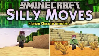 Silly Moves Resource Pack (1.21.11) – Playful and Bouncy Player Animations