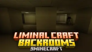Liminal Craft Backrooms Addon (26.x, 1.21) – Build Scary Backrooms Sandbox Worlds