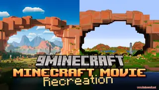 Minecraft Movie Recreation Map (26.2, 1.20.1) – Under The Great Arch
