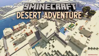 Desert Adventure Map (26.2, 1.20.1) – Conquer the Sands