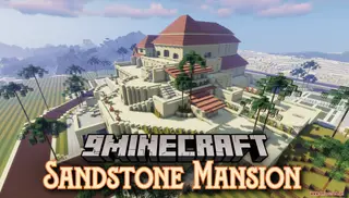 Sandstone Mansion Map (26.2, 1.20.1) – Desert Majesty