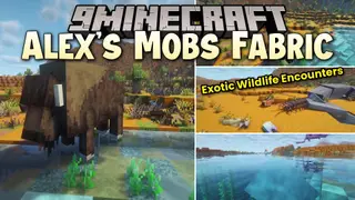 Alex's Mobs Fabric Mod (26.2, 1.20.1) – Populate Every Biome with Exotic