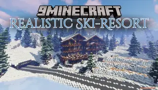 Realistic Ski-Resort Map (26.2, 1.20.1) – A Scenic Winter Recreation