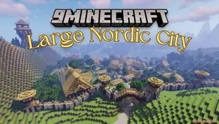 Large Nordic City Map (26.2, 1.20.1) – Grand Survival-Friendly City