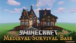 Medieval Survival Base Map (26.2, 1.20.1) – Fully Automated Base