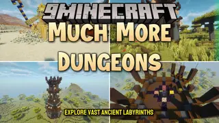 Much More Dungeons Mod (26.2, 1.20.1) – Battle Through Tall Towers